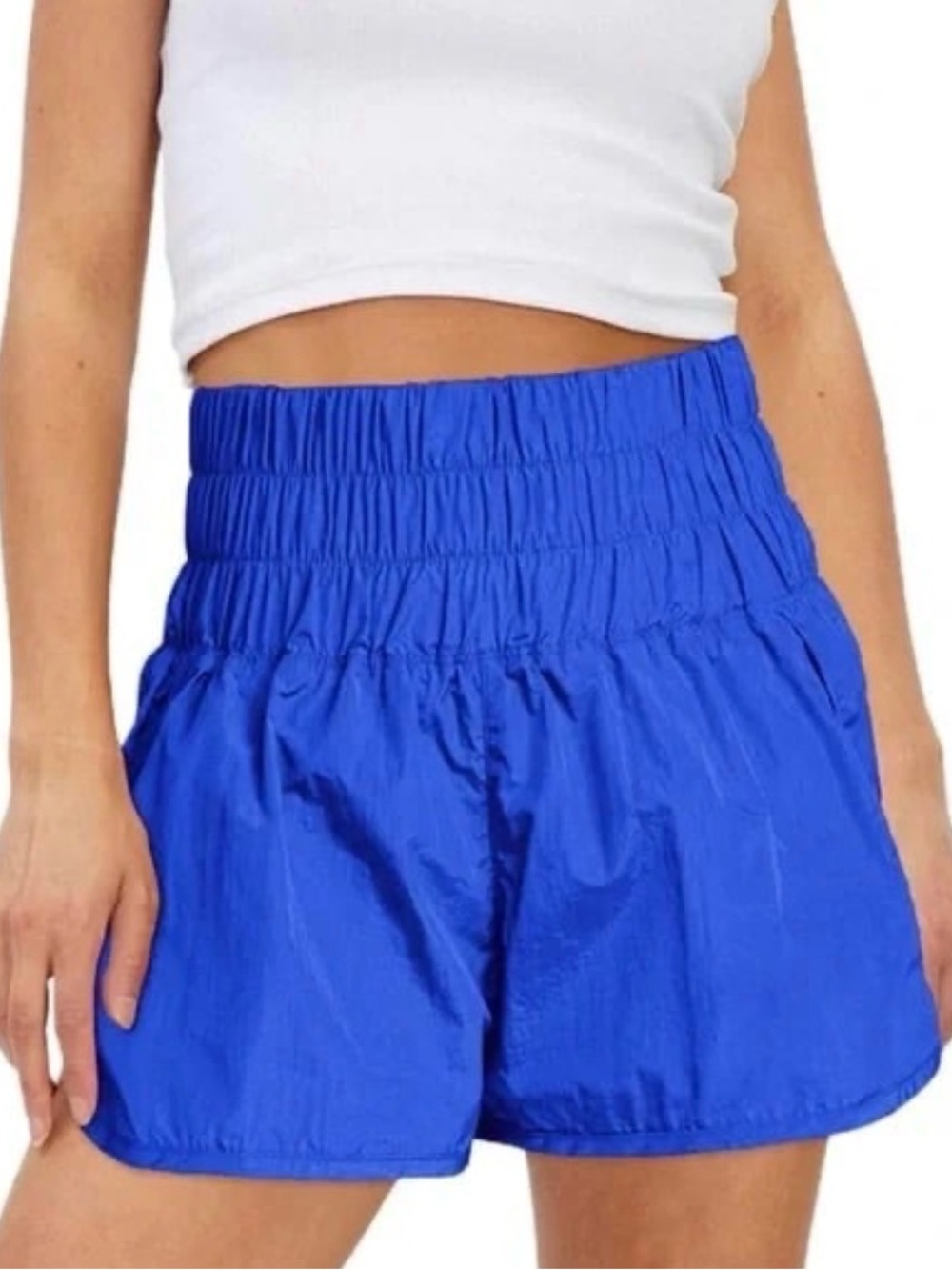 Free People Women’s The Way Home Shorts - Royal Blue